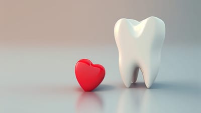 heart health and tooth image