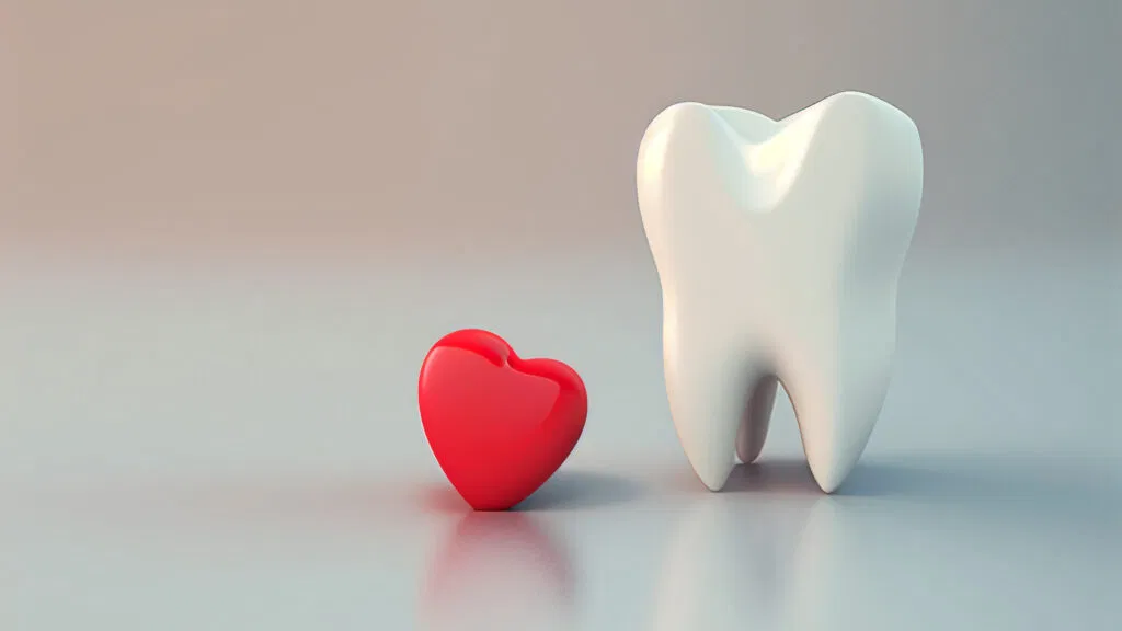 heart health and tooth image